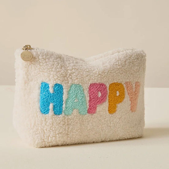 Teddy Pouch-Happy, Vacay, Salty