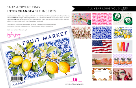 11x17 ALL YEAR LONG VOL 3 insert set of 12