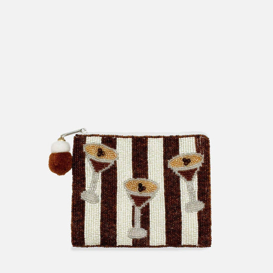 Espresso Martini Beaded Coin Purse