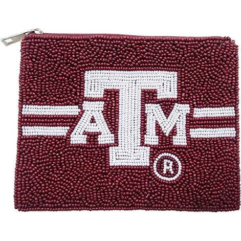 A&M BEADED COIN POUCH