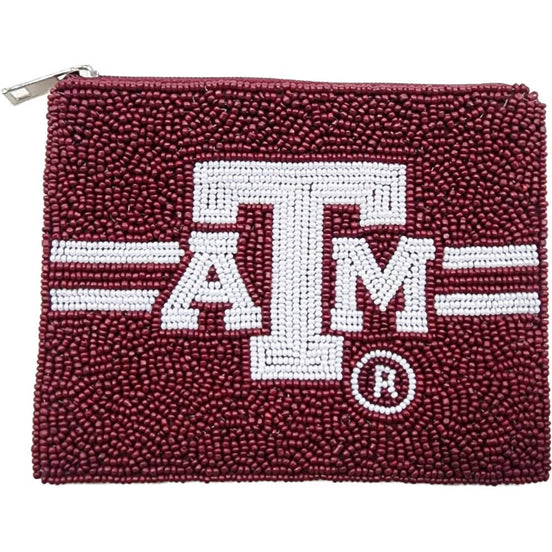 A&M BEADED COIN POUCH