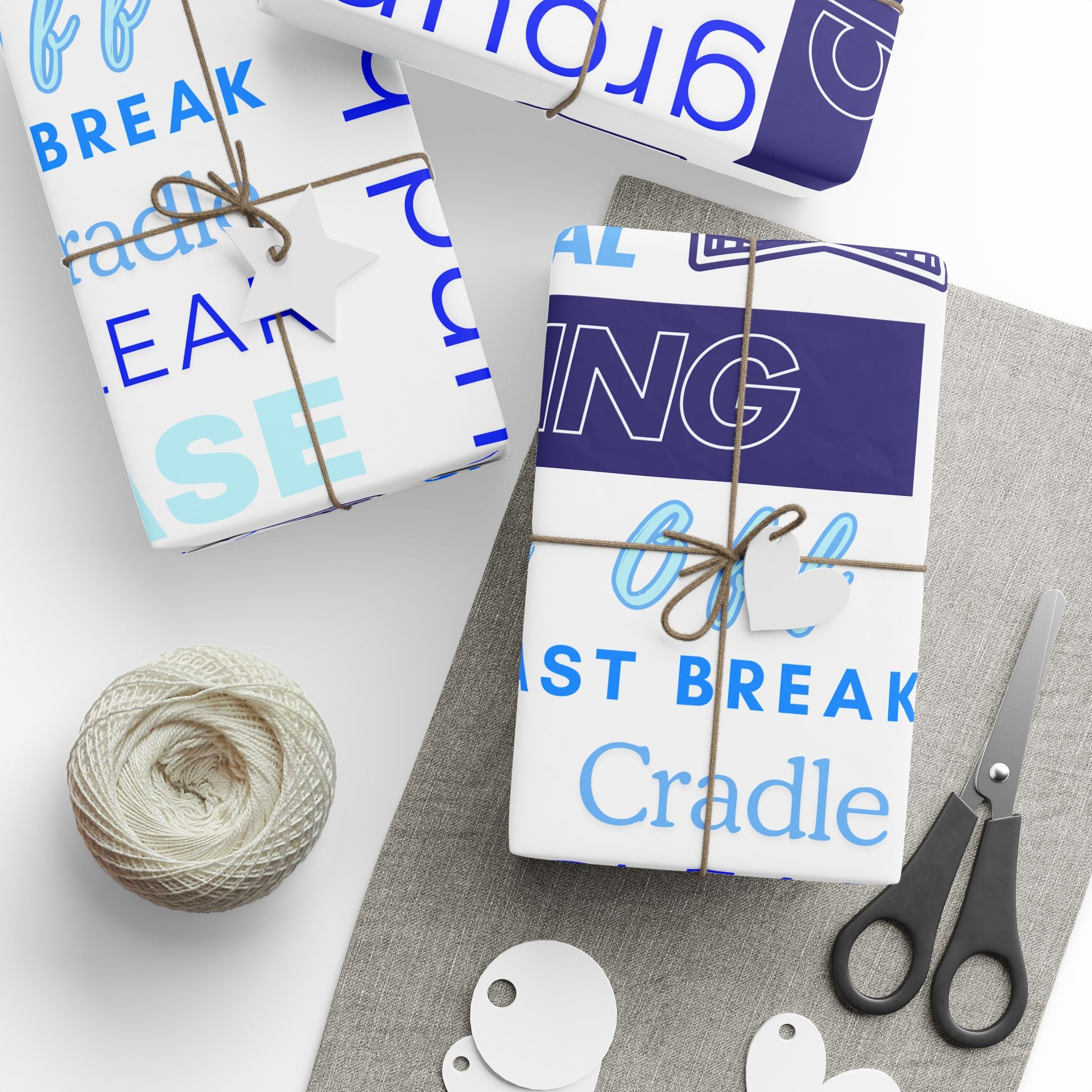 Lacrosse-Themed Wrapping Paper