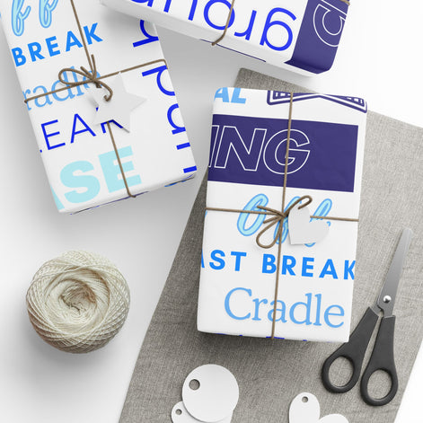 Lacrosse-Themed Wrapping Paper