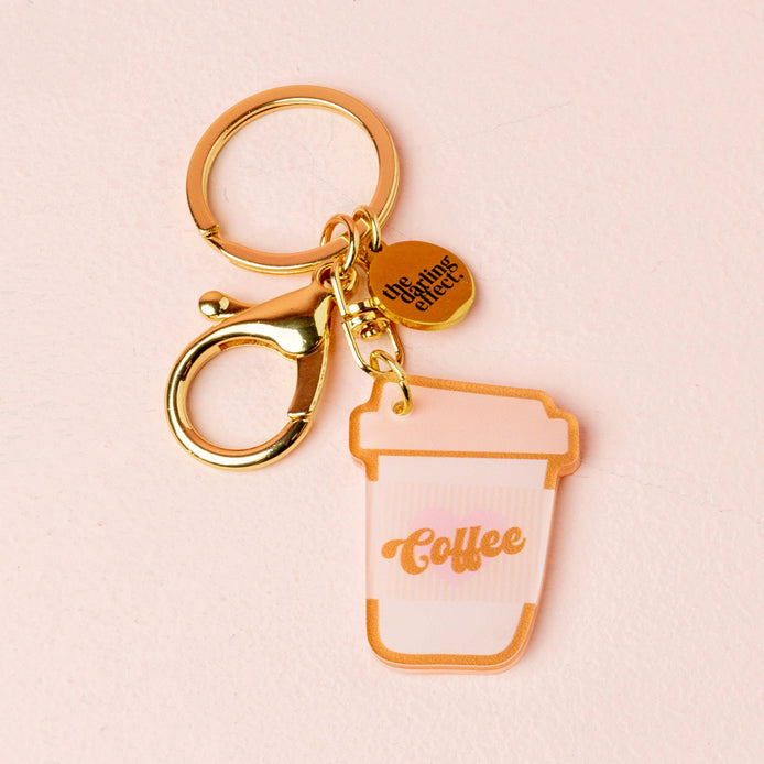 Acrylic Keychain-Coffee Cup