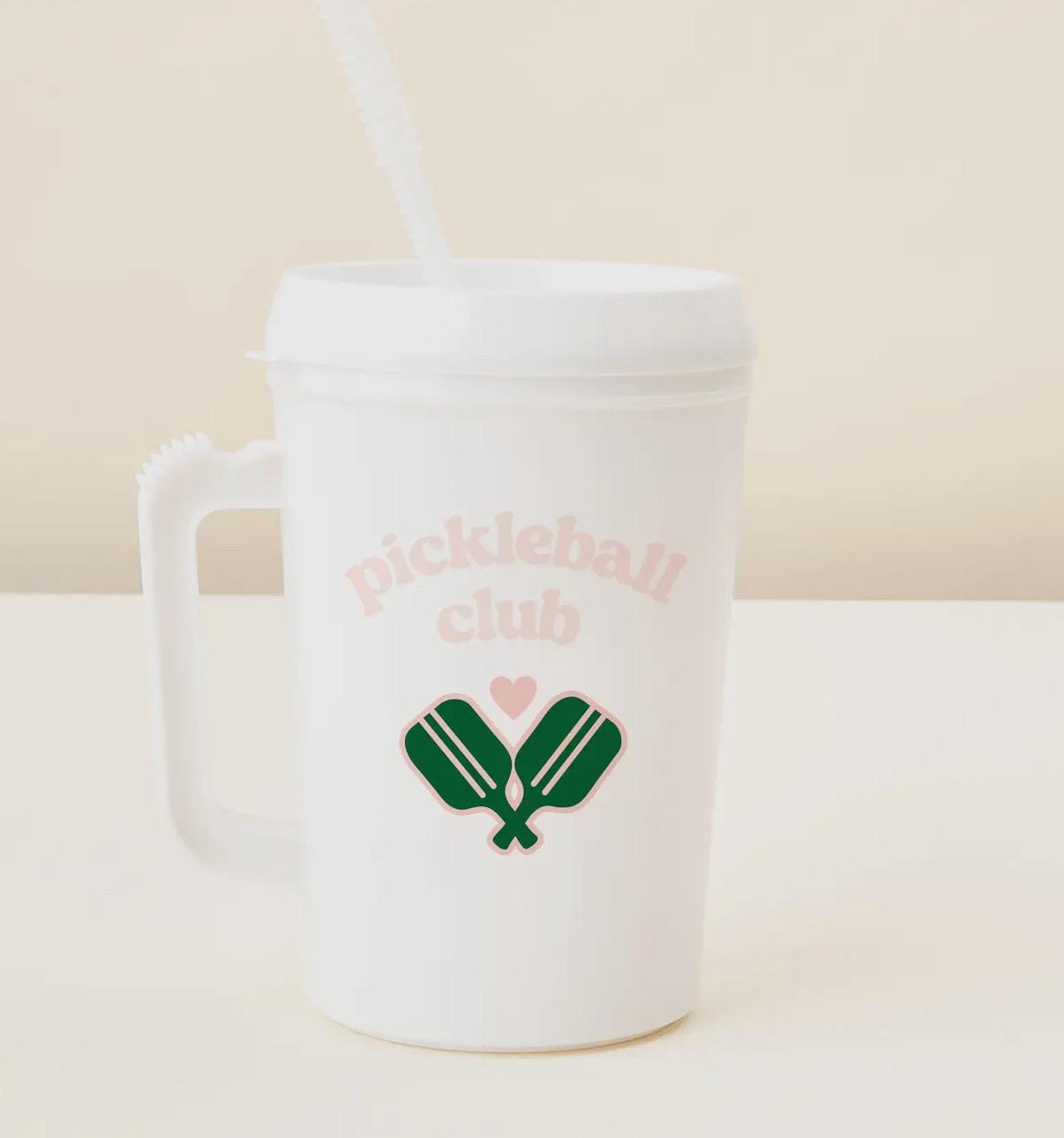 Mega Mug - 34oz-Pickleball Club