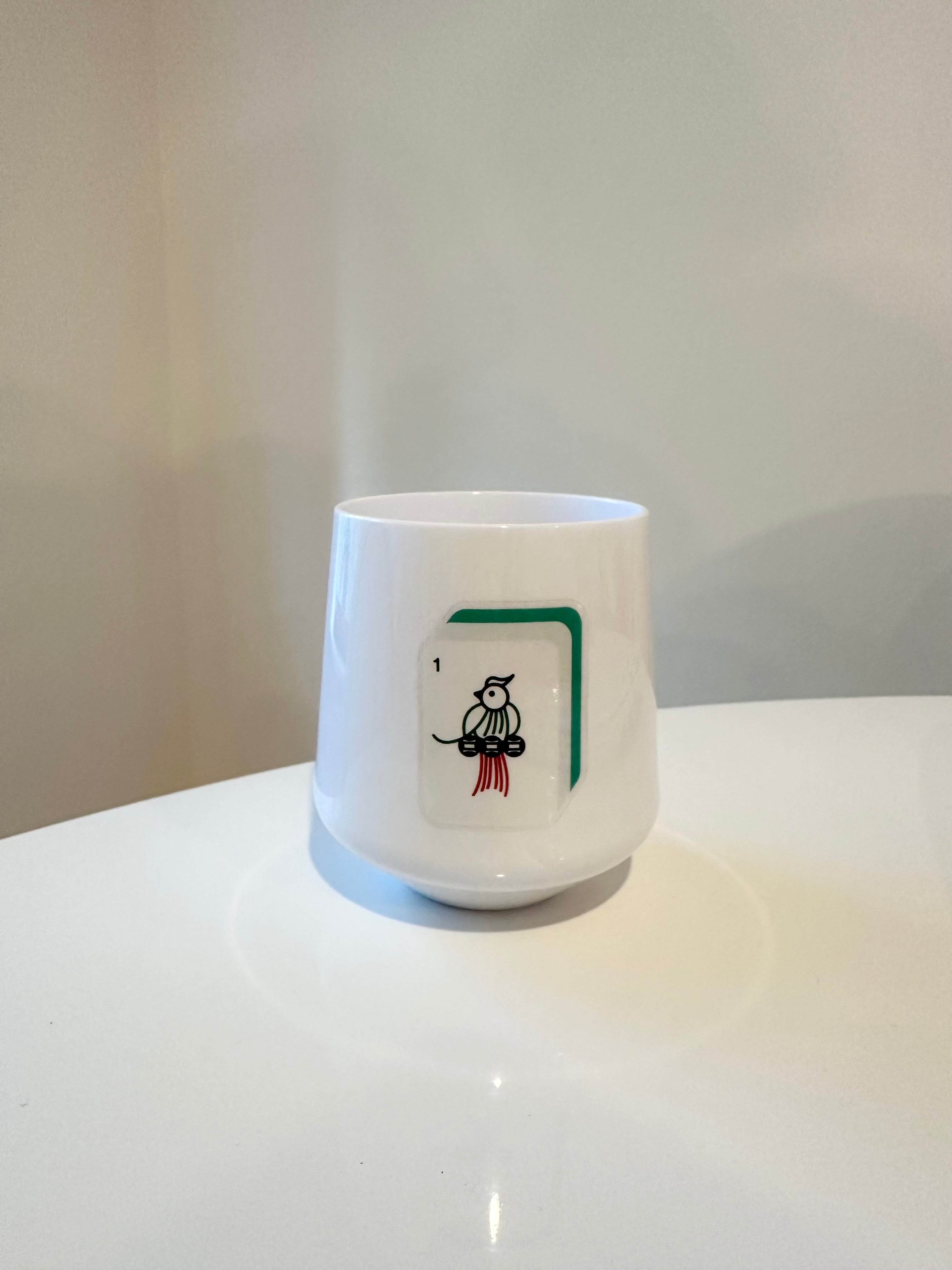 BAM Bird Acrylic Wine Glass - Mahjong Style