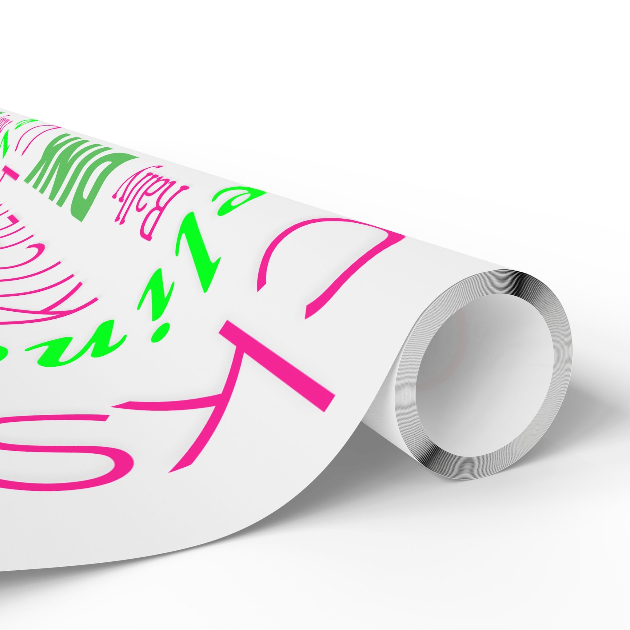 Pickled Pink Wrapping Paper, Pickleball-Themed