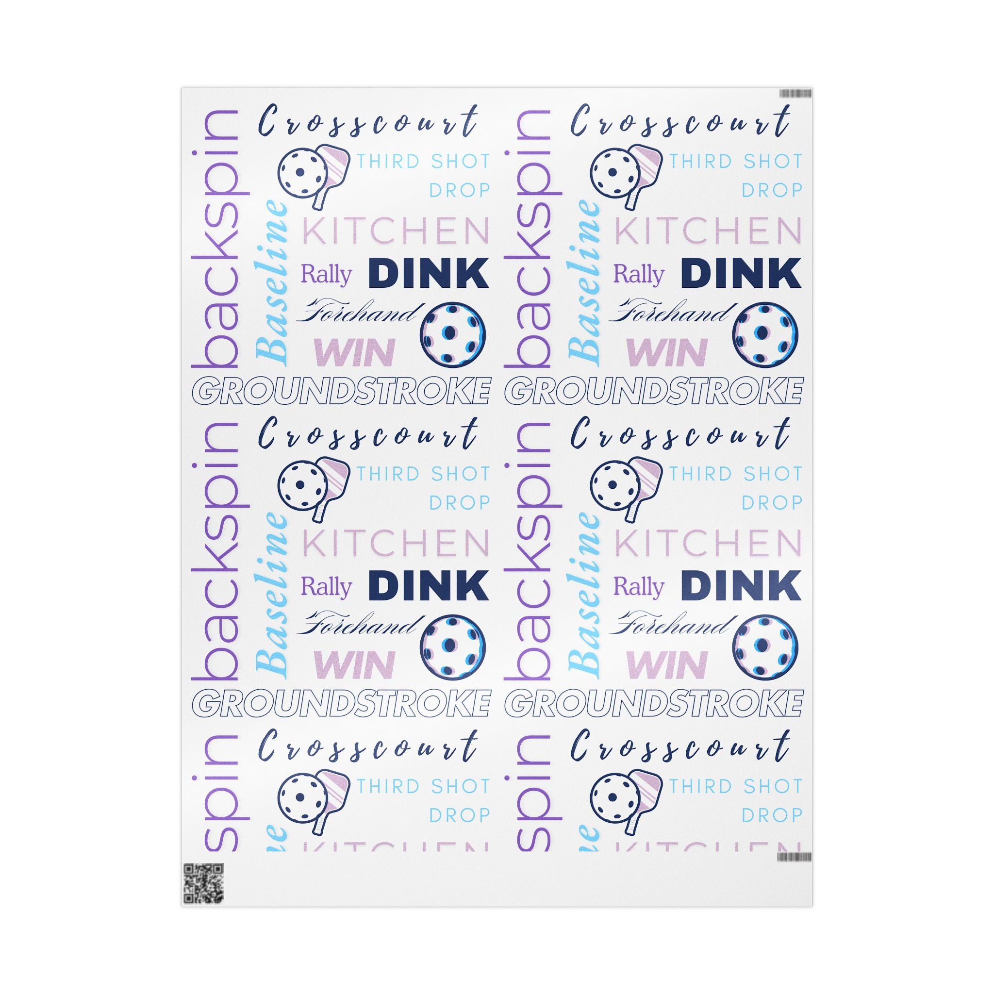 Sport-Themed Wrapping Paper for Gift Giving - Perfect for Athletes