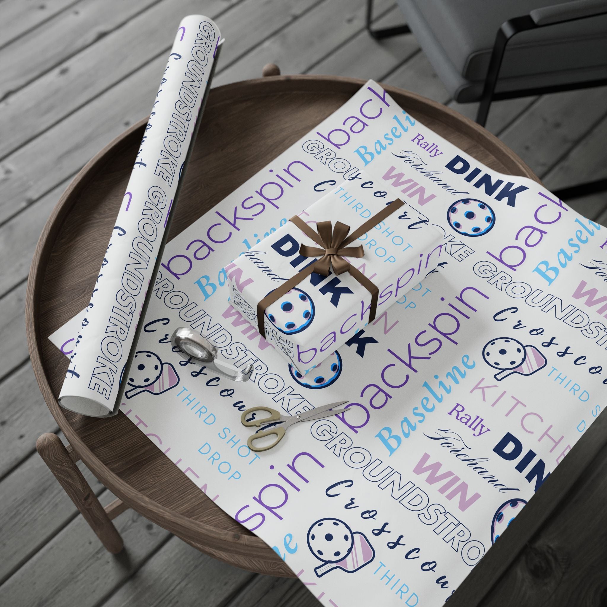 Sport-Themed Wrapping Paper for Gift Giving - Perfect for Athletes