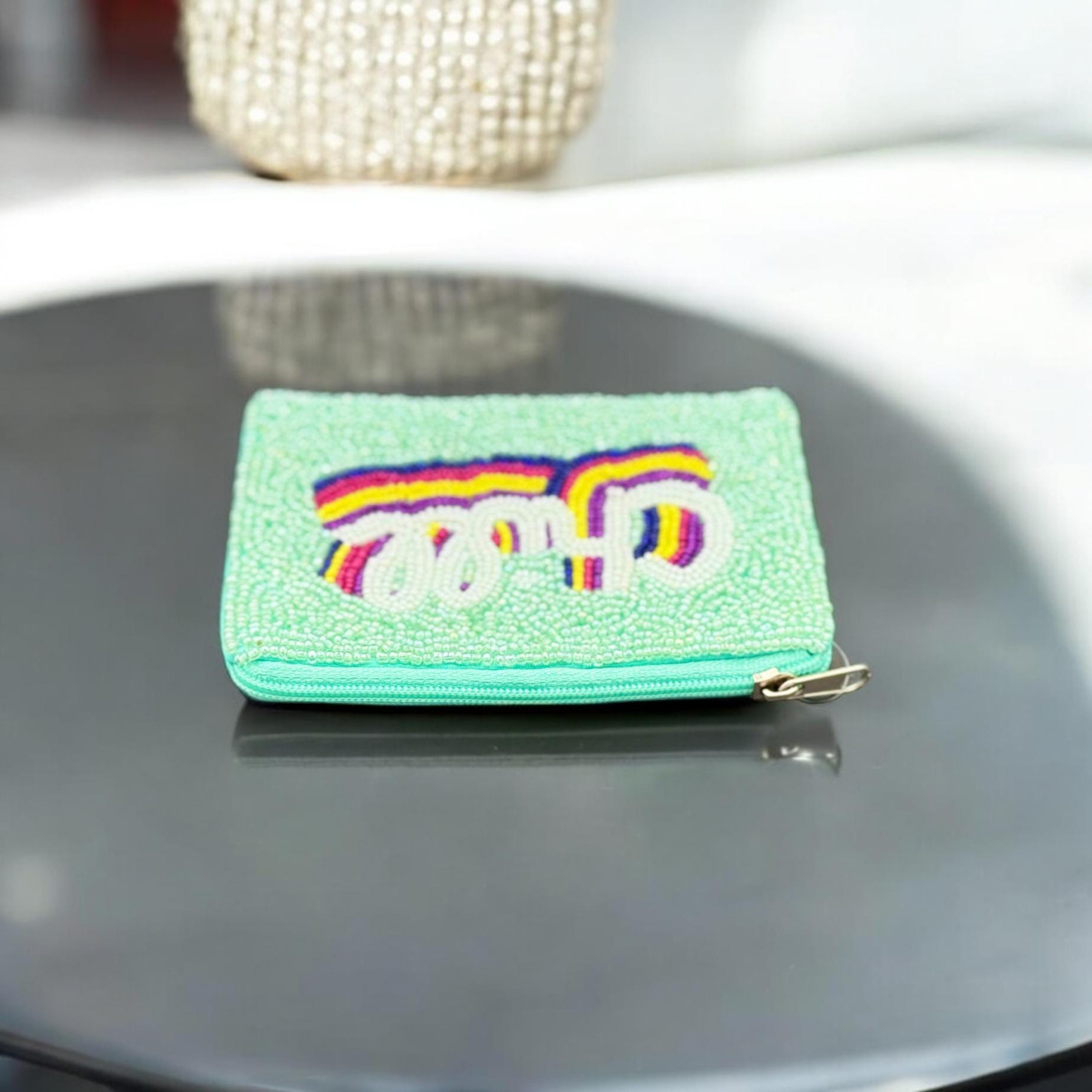 Chill Beaded Coin Purse