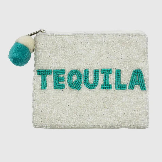 Tequila Beaded Coin Purse