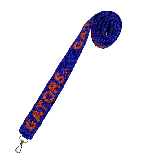 GATORS BEADED BAG STRAP