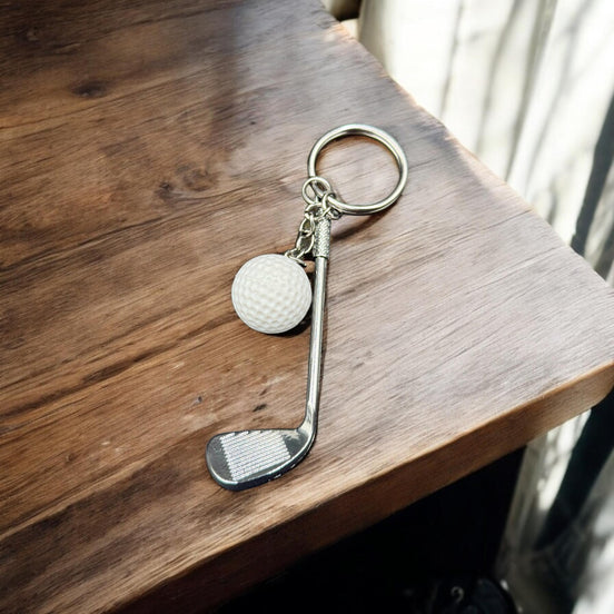 Golf Club Keychain