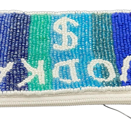 Vodka Money Beaded Coin Pouch