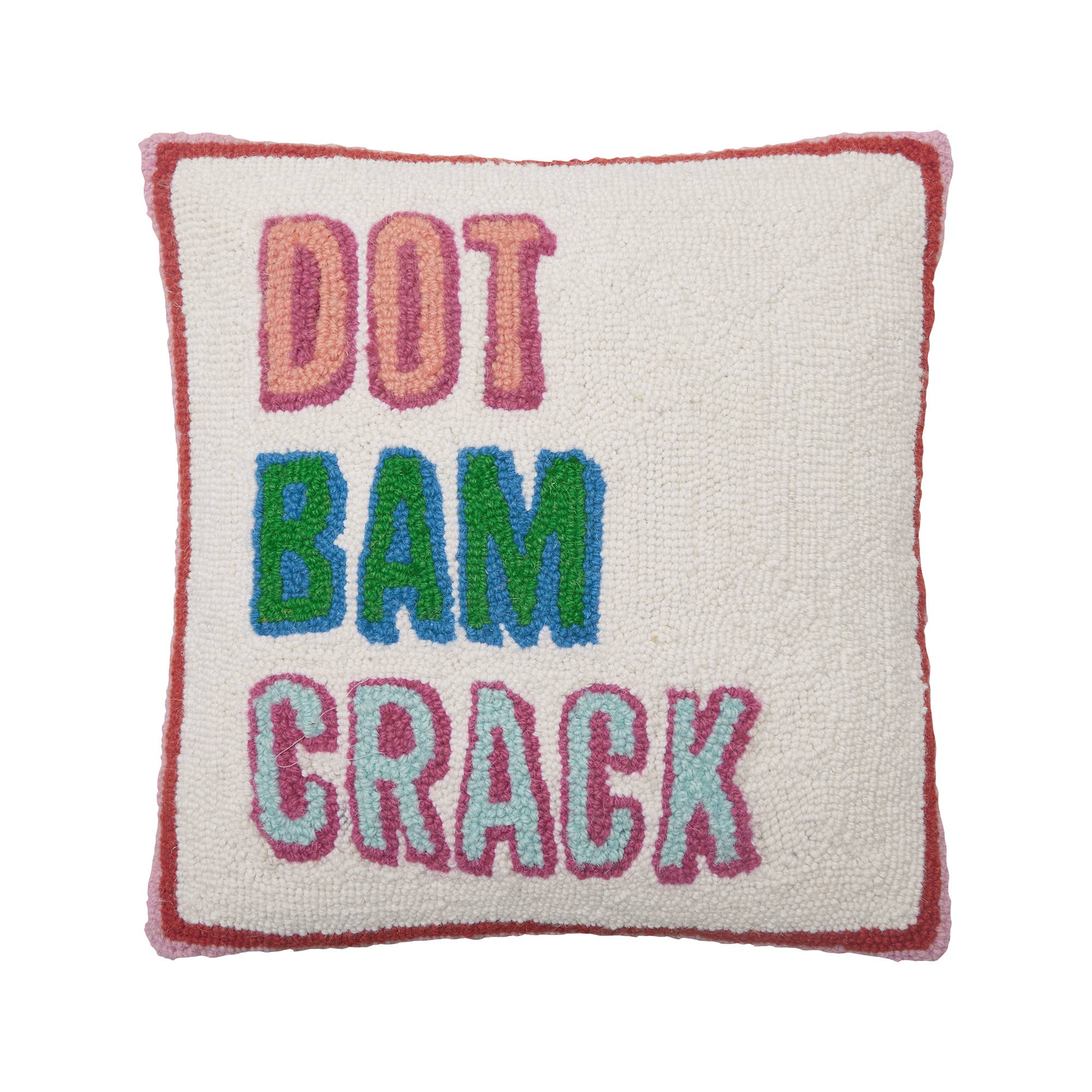 Dot Bam Crack Hook Pillow - Ampersand