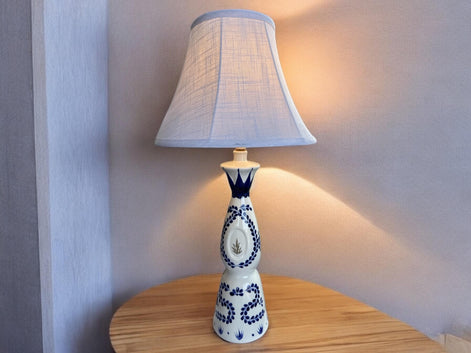 Table Lamp - Hand painted Clase Azul Bottle