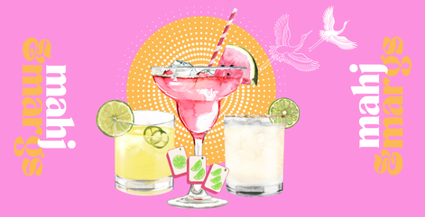 5.5x11 MAHJONG MADNESS trinket tray insert set of 5