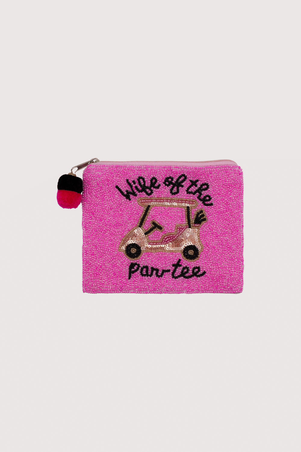 Wife of the Par-Tee Beaded Coin Purse