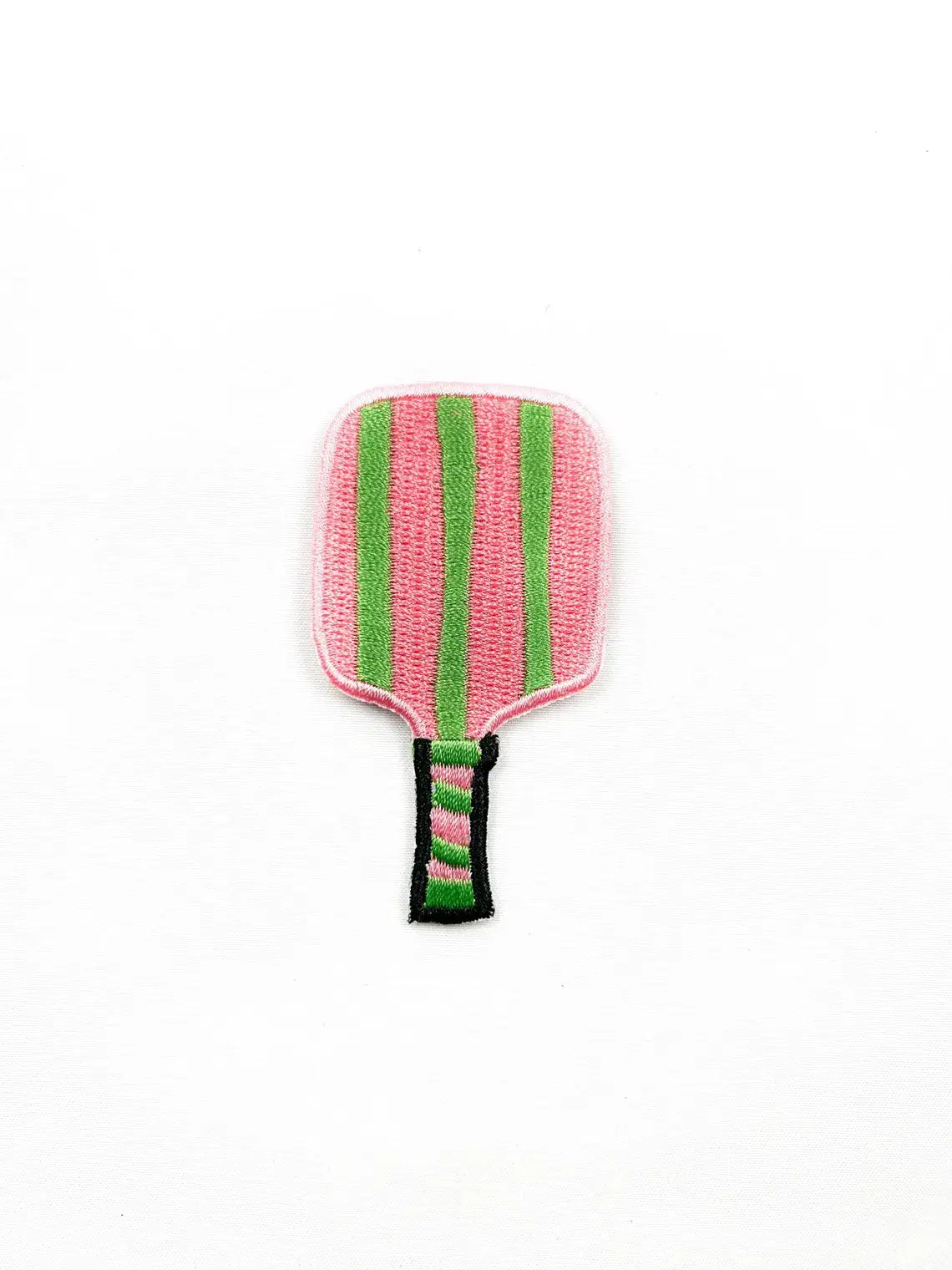 Pickleball Paddle Embroidered Iron On Patch Bachelorette