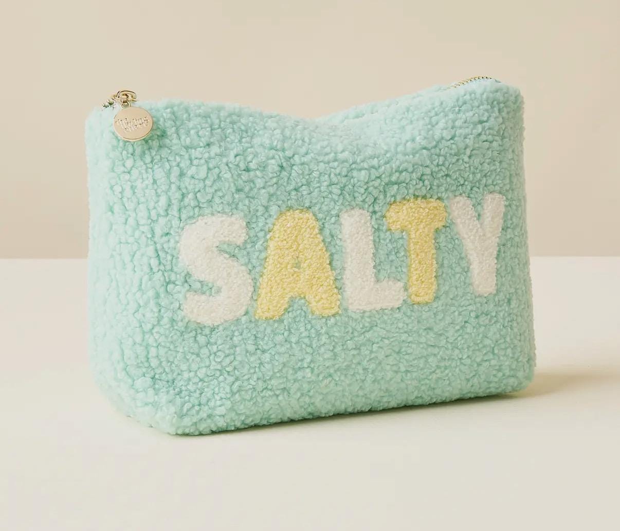 Teddy Pouch-Happy, Vacay, Salty