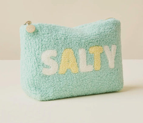 Teddy Pouch-Happy, Vacay, Salty