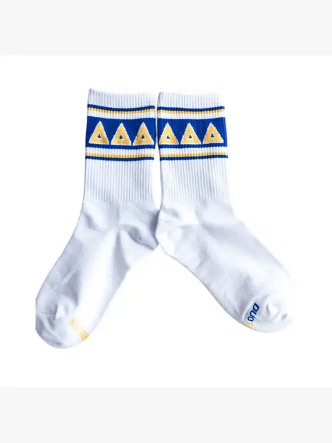 Delta Delta Delta Sorority Socks