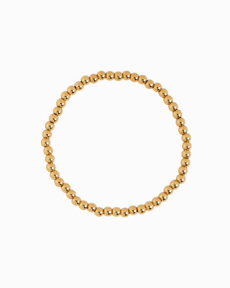 MOP Clover Stretch Beaded Bracelets, Set of 3