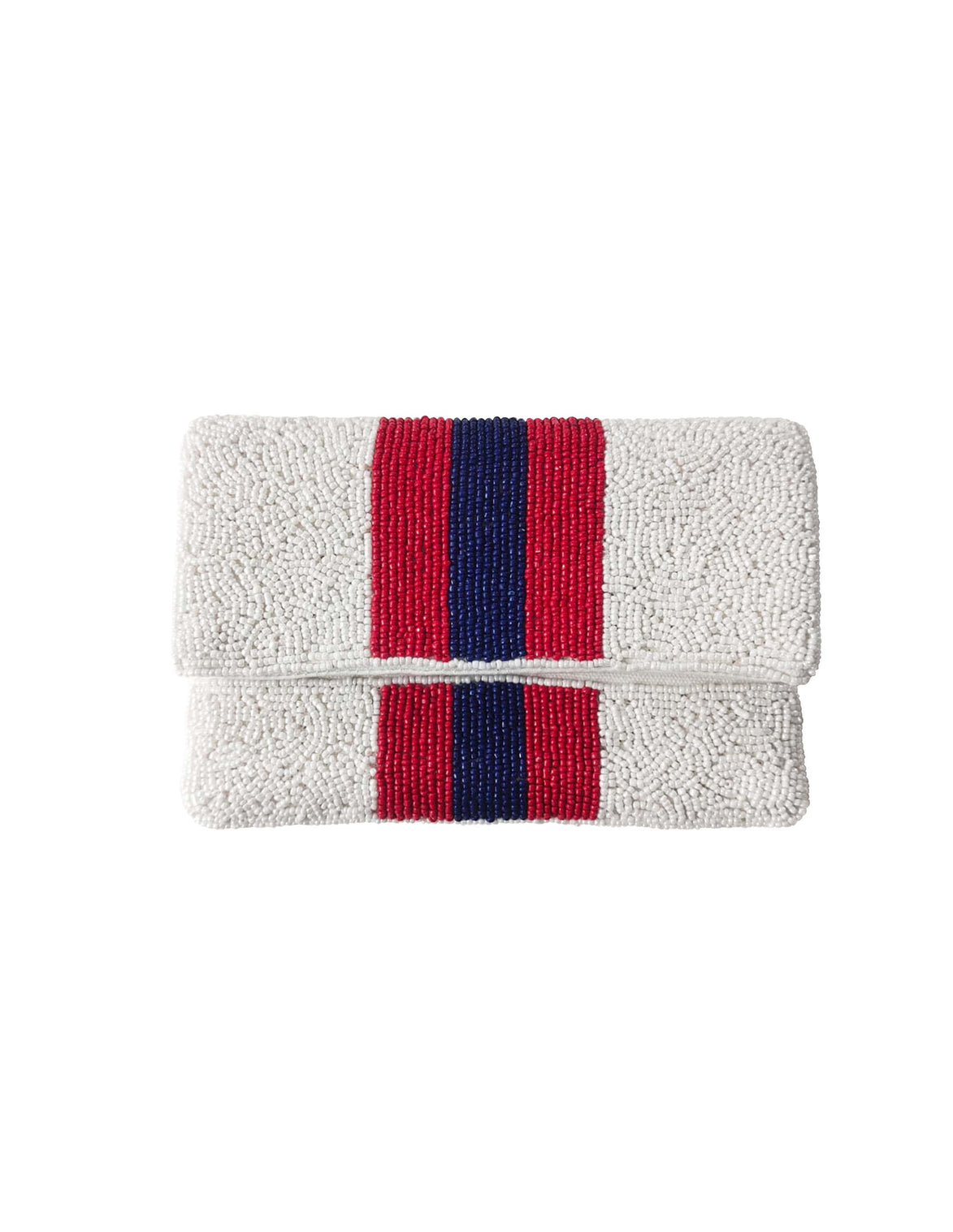 OLE MISS BEADED MINI CLUTCH