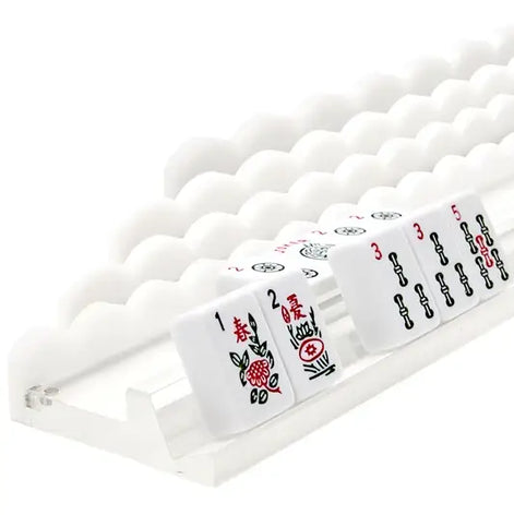 Acrlyic Mahjong Racks (White)