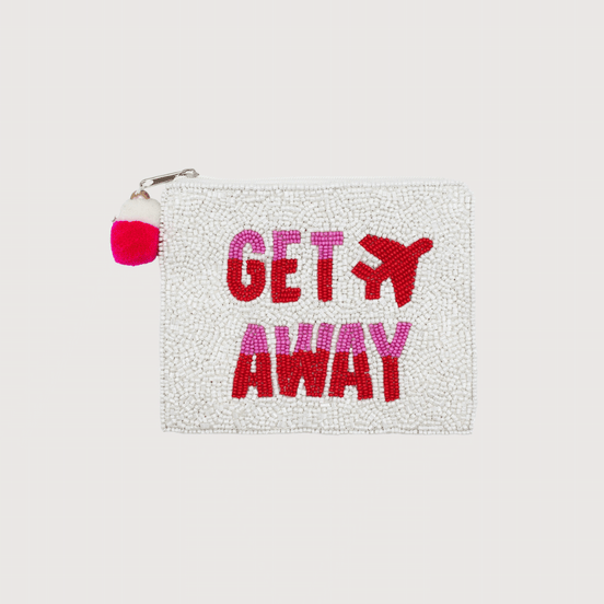 Get Away Beaded Pouch