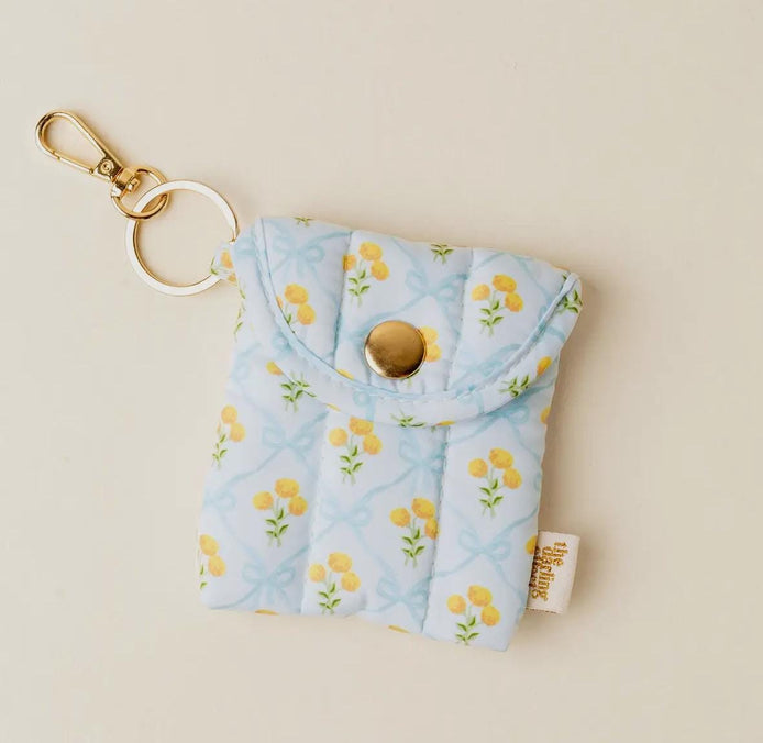 Puffy Earbud Case-Keychain