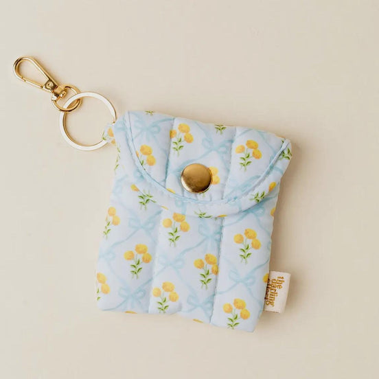 Puffy Earbud Case-Keychain