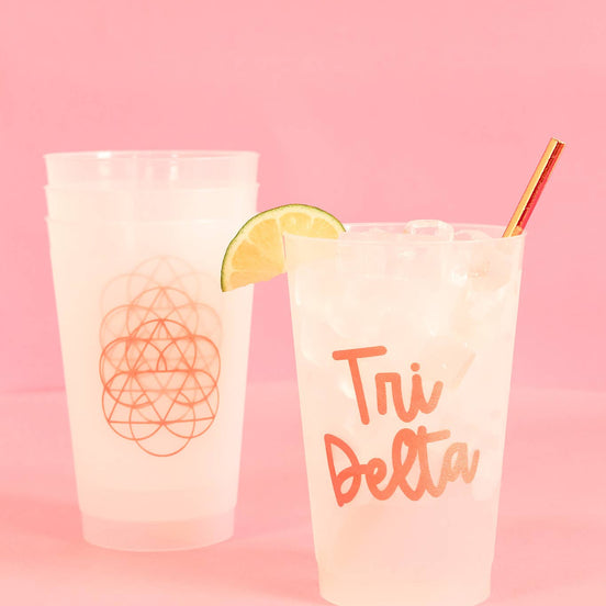 Delta Delta Delta Stay Golden Sorority Stadium Cup