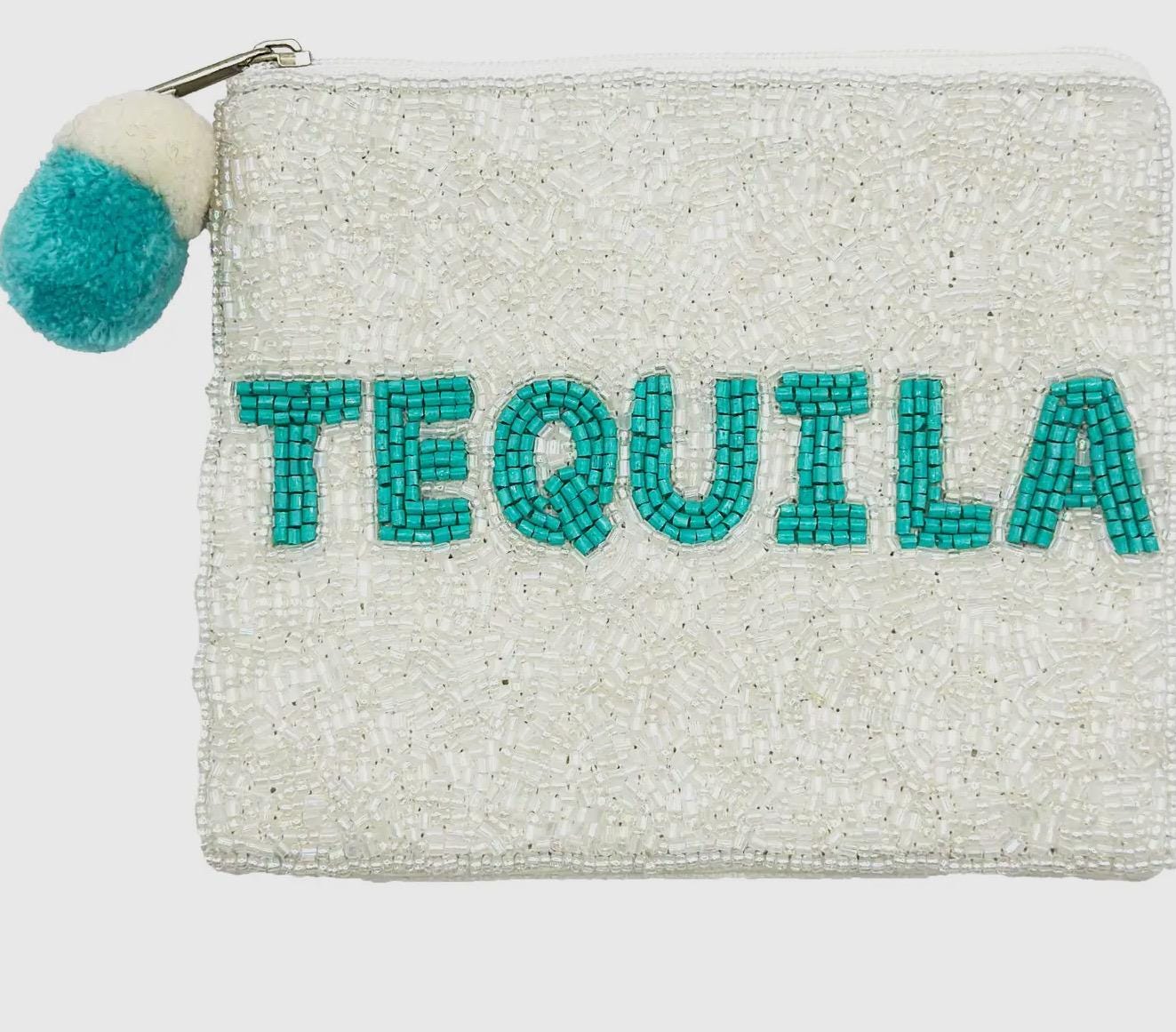 Tequila Beaded Coin Purse
