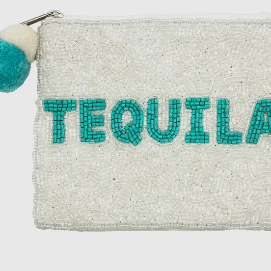 Tequila Beaded Coin Purse