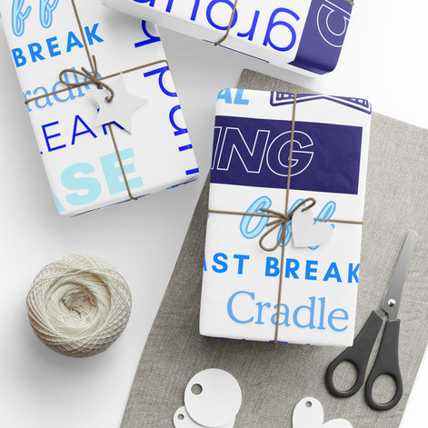 Lacrosse-Themed Wrapping Paper