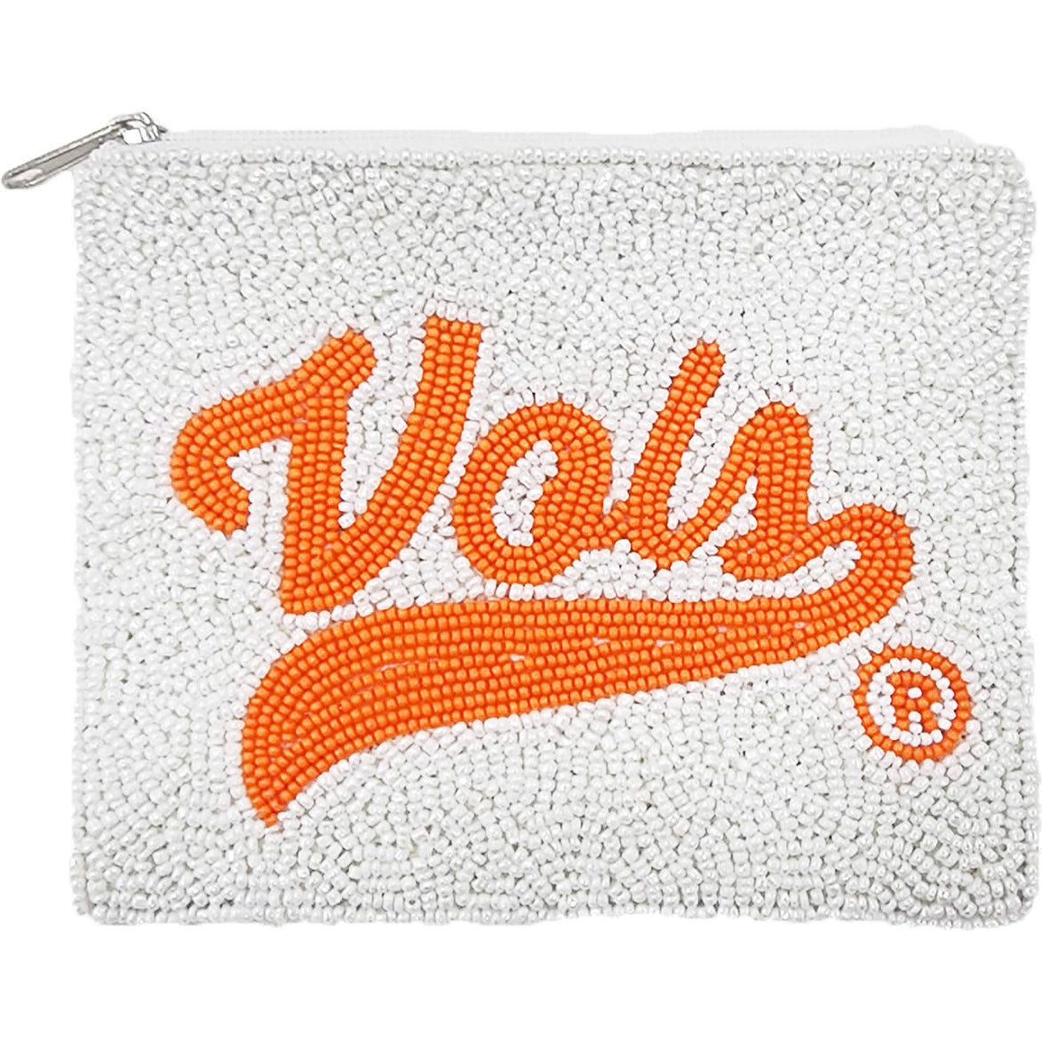VOLS BEADED POUCH