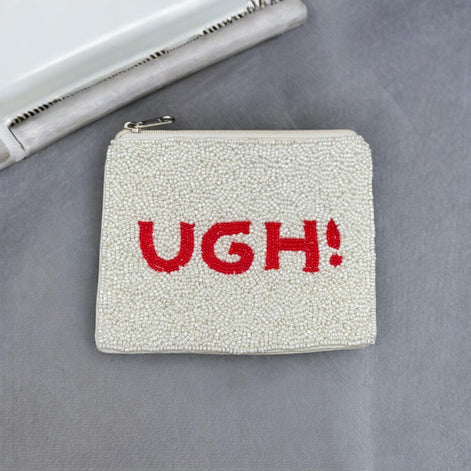 UGH! Beaded Coin Purse