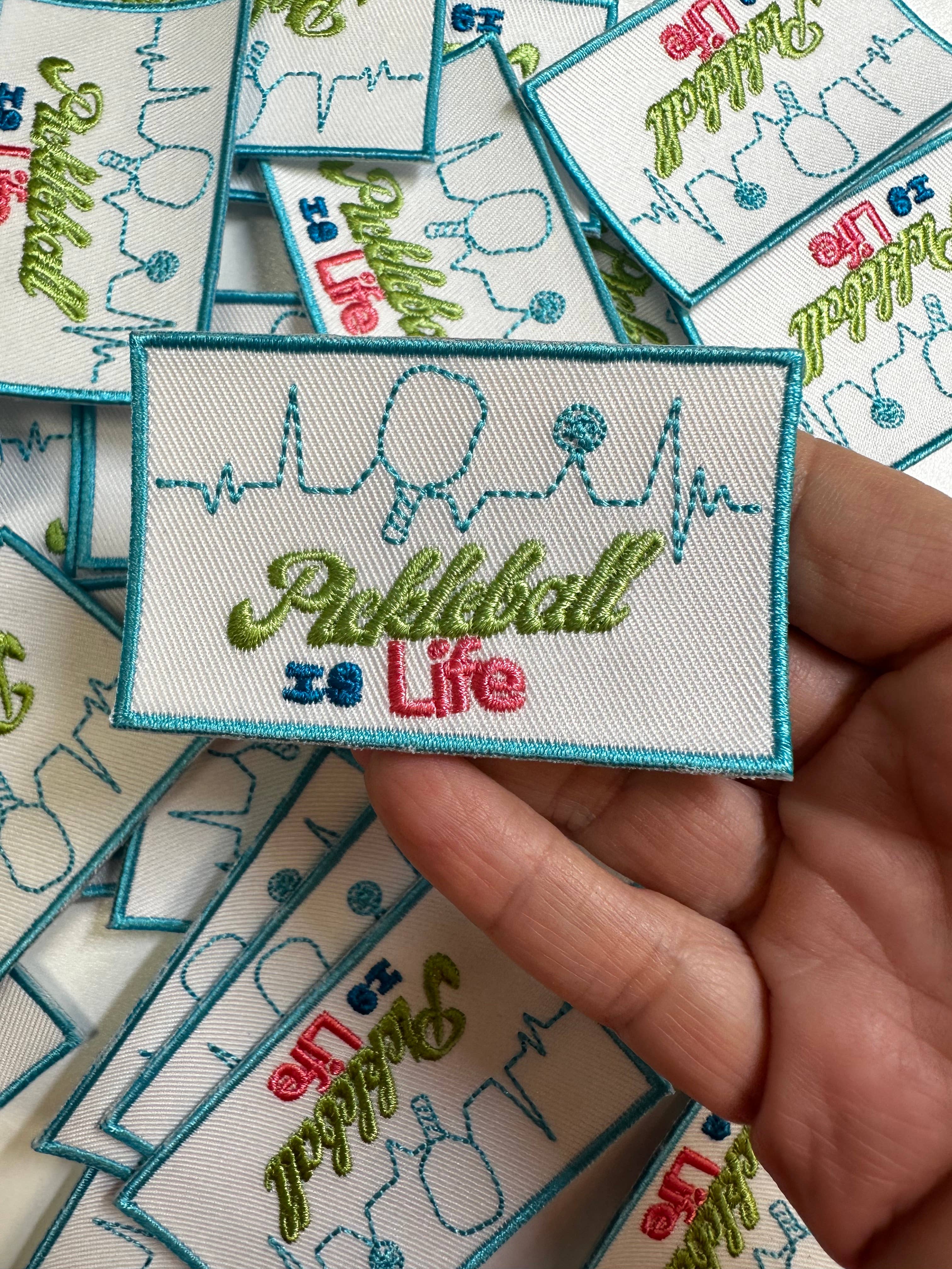 Pickleball is Life, pickleball Patch, sports patch
