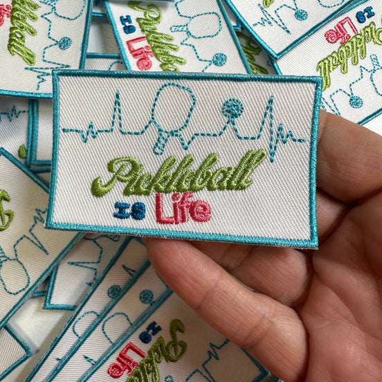 Pickleball is Life, pickleball Patch, sports patch