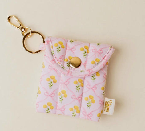 Puffy Earbud Case-Keychain