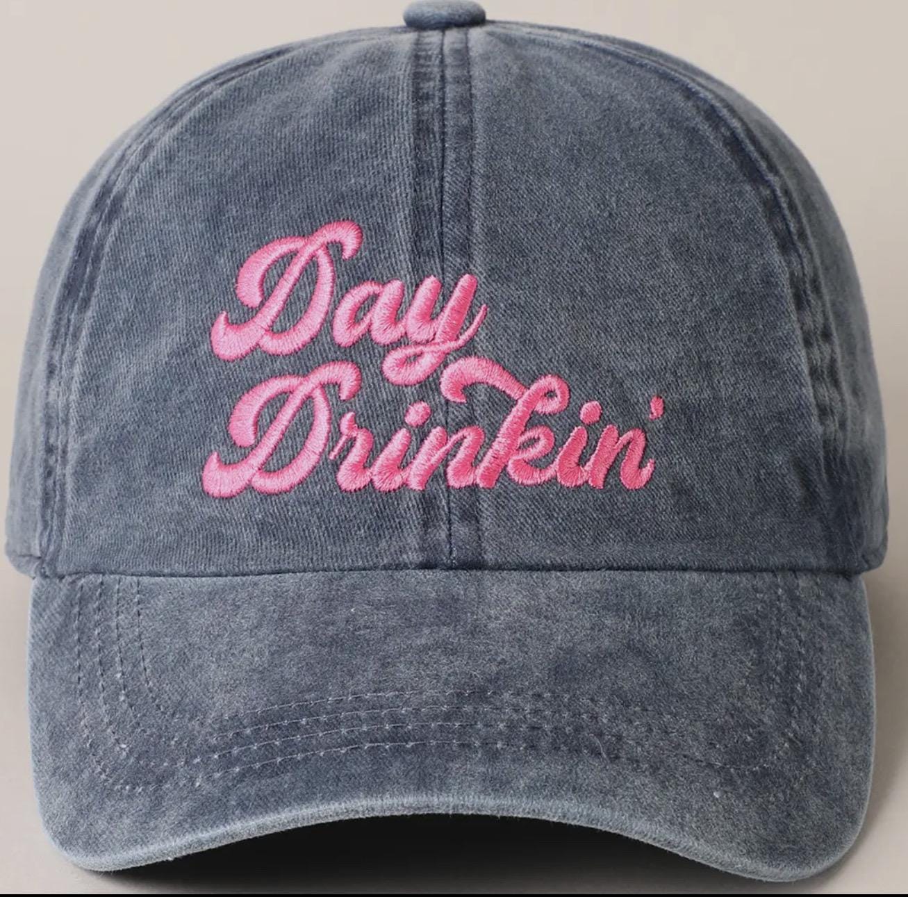 Day Drinkin’ Embroidered Baseball Cap