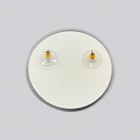 Signature Enamel Stud Earrings