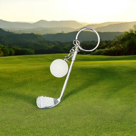 Golf Club Keychain