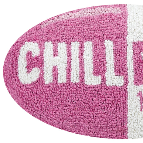 Chill Pill Hot Pink Hook Pillow