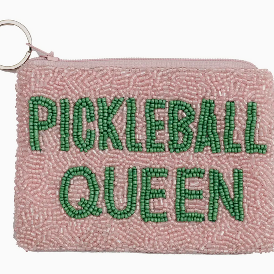 Pickleball Queen Beaded Coin Purse (Double-sided) Pickleball Queen Beaded Coin Purse (Double-sided) Pickleball Lovers Pickleball Queen Beaded Coin Purse Pickleball Lovers
