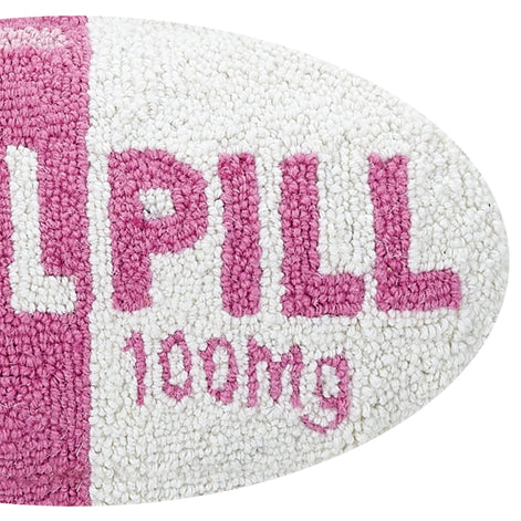 Chill Pill Hot Pink Hook Pillow