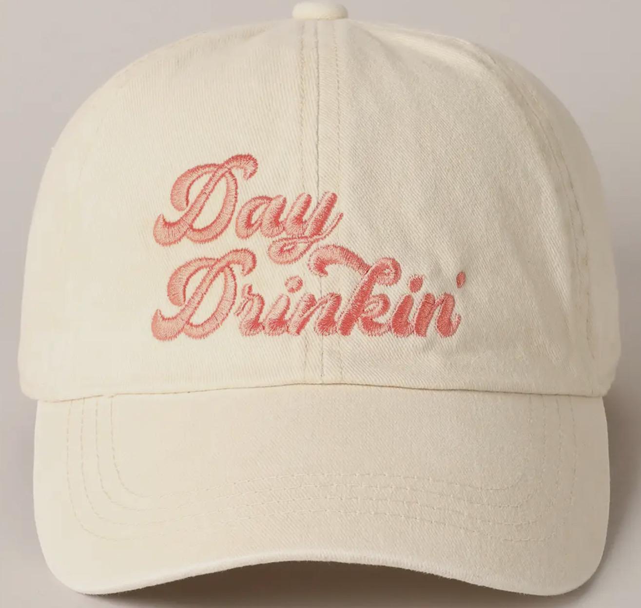 Day Drinkin’ Embroidered Baseball Cap