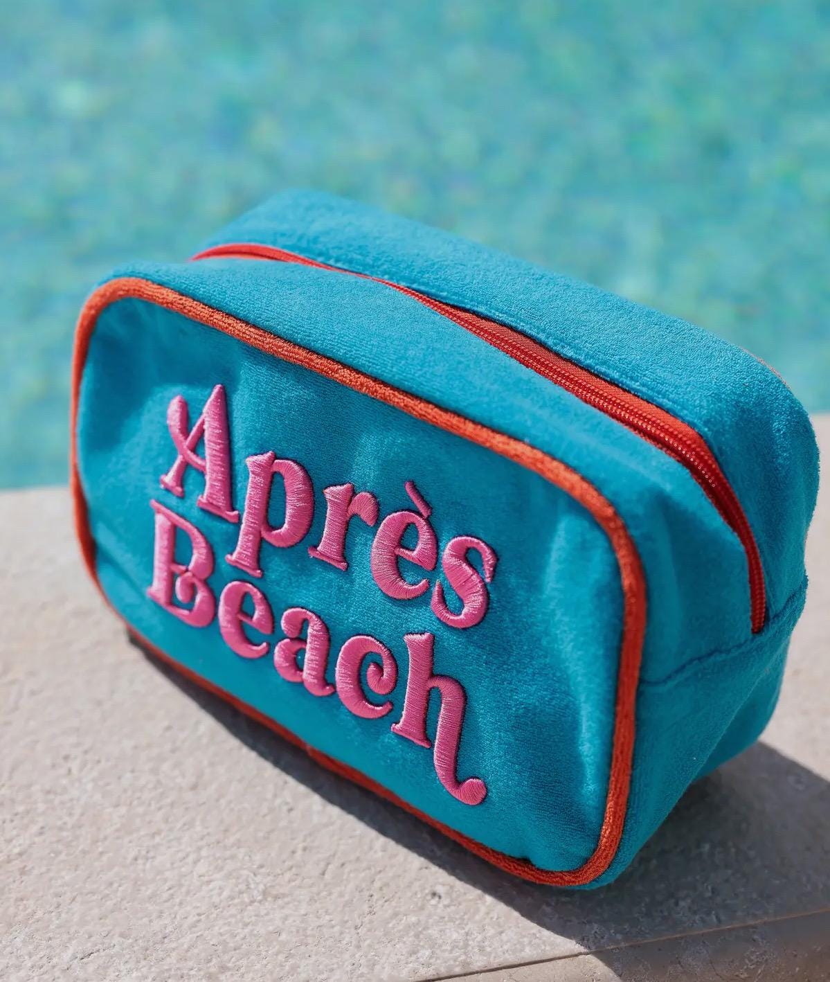 Cabana Apres Beach Medium Zip Pouch
