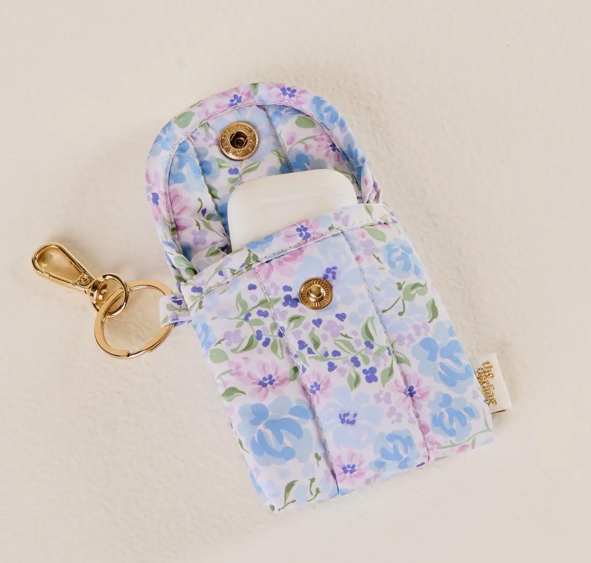 Puffy Earbud Case-Keychain